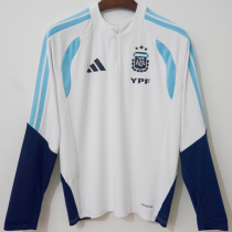 2026/27 Argentina White Training Sweater 背后带三横AD
