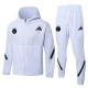 2026/27 AA White Hoody Zipper Jacket