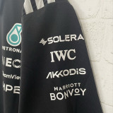 2026 Mercedes AMG Petronas F1 Black POLO Team T-Shirt  有领