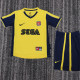 2000/2001 ARS Away Yellow Retro Kids Soccer Jersey