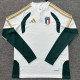 202627 Italy White Green Training Sweater