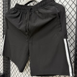 2026/27 AD Casual Short Pants  D335 黑标 黑色