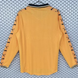 1998/1999 Wolves Home Yellow Retro Long Sleeve Soccer Jersey