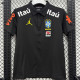 2026/27 Brazil Black Casual Pure Cotton POLO T-Shirt 肩膀字白色