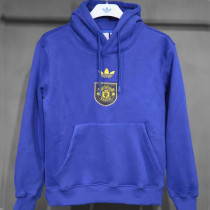 2026/27 M Utd Blue Retro Style Hoody