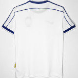 1998 Brazil White Retro Soccer Jersey
