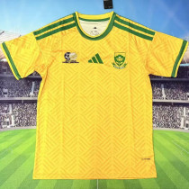 2026/27 South Africa Home Yellow Fans Soccer Jersey