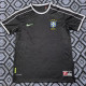 1998 Brazil Black Retro Soccer Jersey