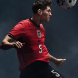 2026/27 England Away Red Player Version Soccer Jersey