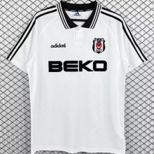 1996/1997 Besiktas Home White Retro Soccer Jersey