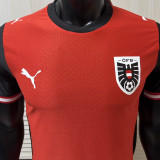 2026/27 Austria  Home Red Player Version Soccer Jersey