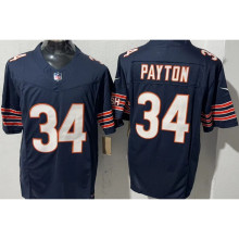 PAYTON #34 Men's Chicago Bears NFL Jersey 熊队    (3代）