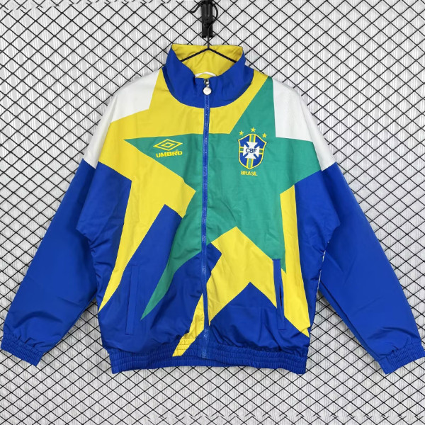 1993/1994 Brazil Retro Style Windbreaker
