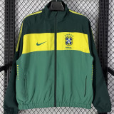 2026/27 Brazil Green Windbreaker