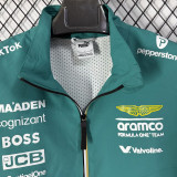 2026/27 Aston Martin F1 Green Windbreaker