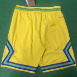 2026/27 Brazil Jordan Yellow Short Pants