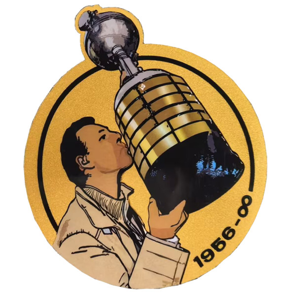 Libertadores 1956 Patch  Patch 博卡胸前臂章 (You can buy it Or tell me to print it on the Jersey )