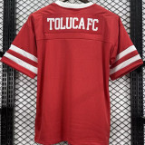 2026/27 Deportivo Toluca Red Baseball Jersey 托卢卡