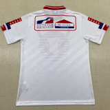 1995/1996 Toros Neza Away White Retro Fans Soccer Jersey