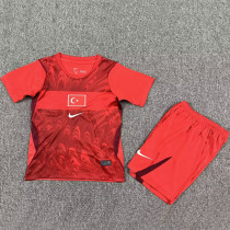 2026/27 Turkey Away Red Kids Soccer Jersey