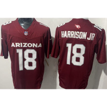 HARRISON JR #18 Men's Arizona Cardinals NFL Jersey 红雀   (3代）