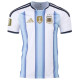 2026/27 Argentina 1:1 Quality Home Fans Soccer Jersey (Have Right Patch 有右臂章 金底白字）