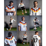 2026/27 Germany 1:1 Quality Home White Fans Soccer Jersey(Have Right Patch 有右臂章 金底白字）
