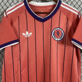 2026/27 Scotland Away Fans Soccer Jersey (Have Right Patch 有右臂章 黑底白字）