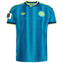 2026/27 Colombia Away Fans Soccer Jersey (Have Right Patch 有右臂章 白底黑字）