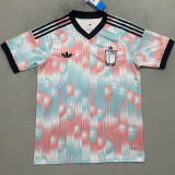 2026/27 Belgium Away Fans Soccer Jersey (Have Right Patch 有右臂章 黑底白字）