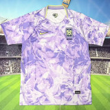 2026/27 South Korea Away Fans Soccer Jersey (Have Right Patch 有右臂章 黑底白字）