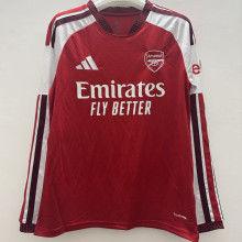 2026/27 ARS Home Red Fans Long Sleeve Soccer Jersey