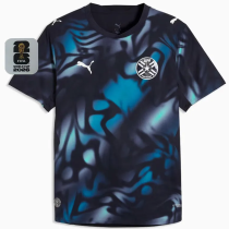 2026/27 Paraguay Away Fans Soccer Jersey (Have Right Patch 有右臂章 白底黑字）