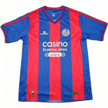 2026/27 San Lorenzo Home Fans Soccer Jersey 圣洛伦索 带胸前广告