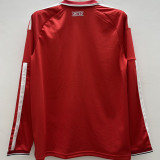 2026/27 M Utd Home Red Fans Long Sleeve Soccer Jersey