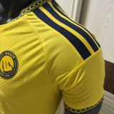 2026/27 Al Nassr Home Yellow Player Version Soccer Jersey