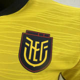 2026/27 Ecuador Home Yellow Player Version Soccer Jersey