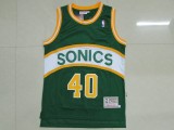 NBA Supersonic retro 40 Sean Camp Green