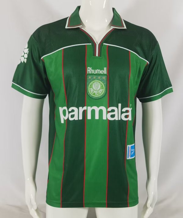 Retro Palmeiras Third Away  1:1 Quality Soccer Jersey   1999