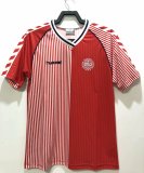 Retro Denmark  Home Fans 1:1 Quality Soccer Jersey  1986