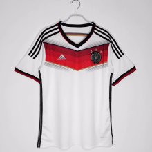 Retro Germany Home Fans  1:1 Quality Soccer Jersey  2014