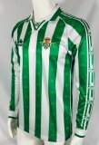 Retro Real Betis Home  Long sleeve  1:1 Quality Soccer Jersey  1995-1997
