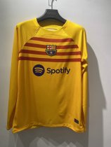 Barcelona 3RD Away Long Sleeve Fan 1:1 Quality Soccer Jersey    22-23