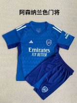 Arsenal  goalkeeper  blue  Kids 23-24