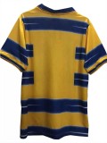Retro Parma Homen Yellow And Blue 1:1 Quality Soccer Jersey  1998-1999