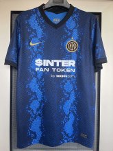 Inter Milan Home Fans 1:1 Quality Soccer Jersey   2021-2022