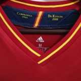 Retro Spain Home  1:1 Quality Soccer Jersey   2012