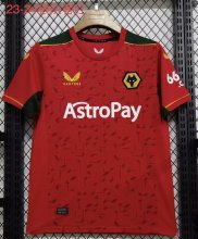 Wolves  Away Fans 1:1 Quality Soccer Jersey  23-24