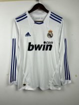 Retro Real Madrid Home Long Sleeve 2010-2011