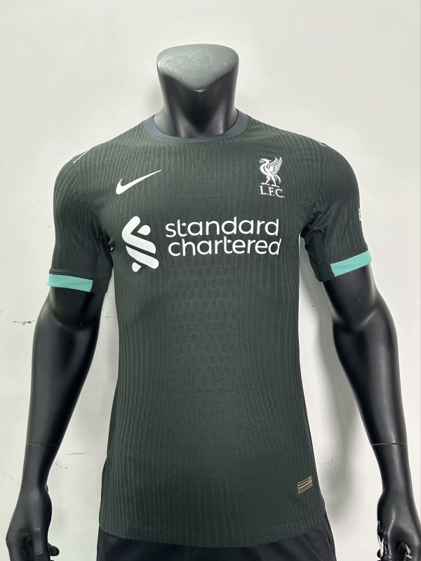 Liverpool  Away  Player  1:1 Quality Soccer Jersey   24-25